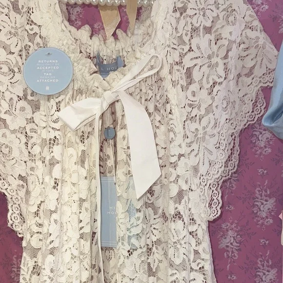 New with tags Hill house home Lace coco duster - Picture 9 of 10